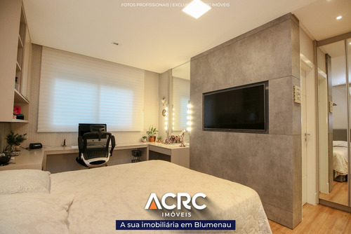 Acrc Imóveis - Apartamento Mobiliado De Alto Padrão Com 03 Suítes Para Venda No Bairro Victor Konder - Ap04387 - 69410072
