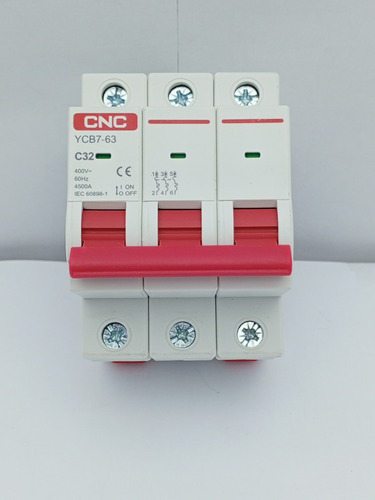 Breaker Termomagnético 3p/32a / Cnc