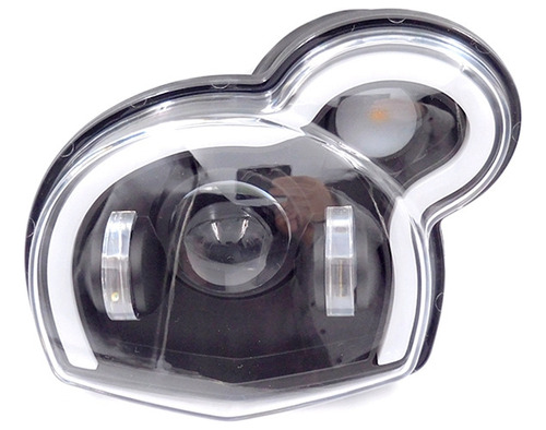 Luces Led Para G650gs Sertao R13 2011-2017 Con Ojo De Diablo