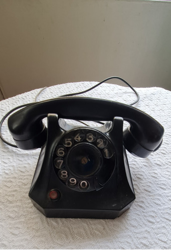 Teléfono Antiguo De Baquelita