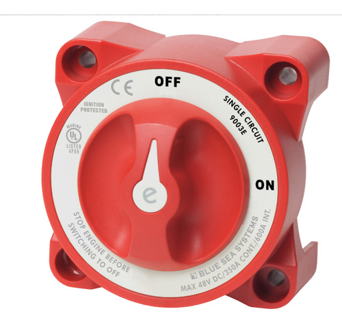 Master Switch Corta Corriente Bateria Barco Blue Sea 9003e