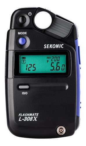 Imagen 3 de 10 de Fotometro Sekonic Flashimetro Luxometro L-308x P/ Flash Cine