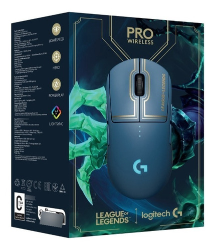 Mouse Logitech G Pro Lightspeed Lol 2 Wireless Hero