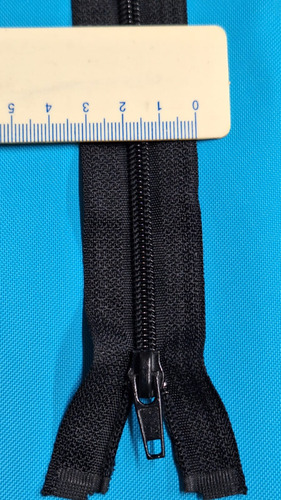 Cierres Reforzados Fijos 25cm Poliester 5mm X 100unid Azul Marino