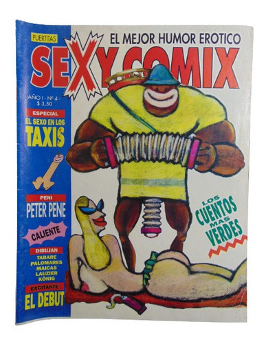 Adp Revista Puertitas Sexy Comix Añi 1 N° 4 Diciembre 1992