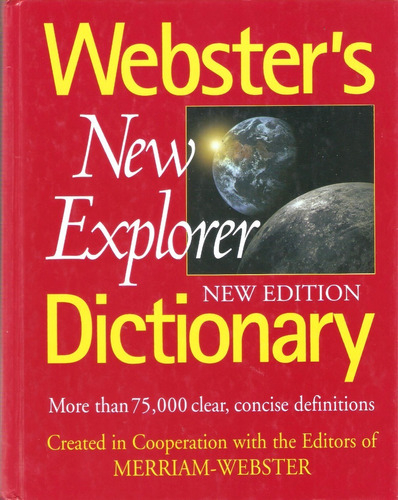 Webster's New Explorer Dictionary