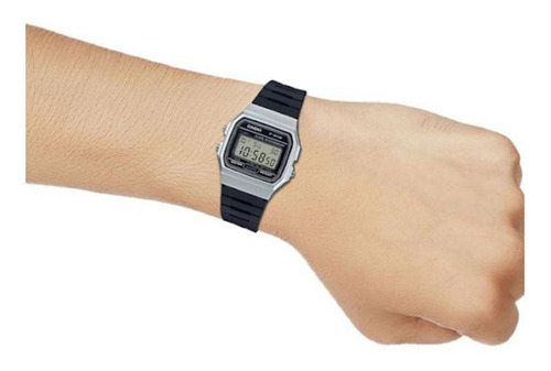 Reloj Casio F_91wm_7a Negro Hombre