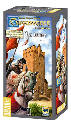 Juego De Mesa - Carcassonne La Torre 2 Ed Aldea Juegos