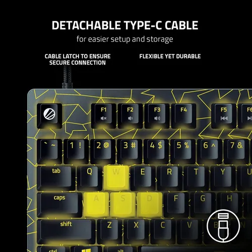 Teclado Razer Huntsman V2 Tkl Tenkeyless Gaming: Interrup...