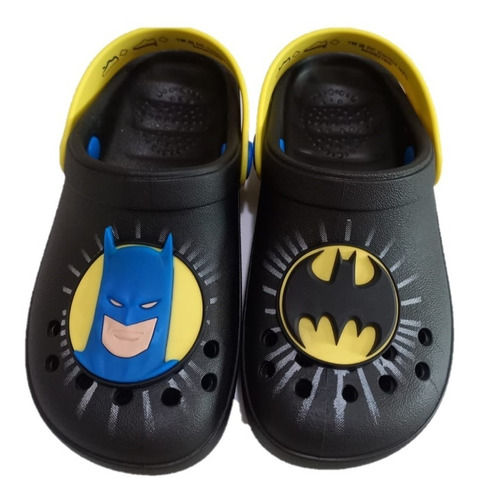 Suecos Gomones Batman Negro/amarillo Fty Calzados 2019