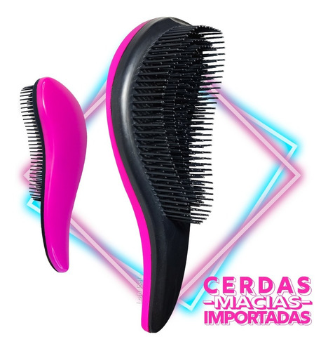 Imagem 1 de 5 de Escova Mágica Desembaraça Dtangler Tipo Tangle Tezzer Ibela