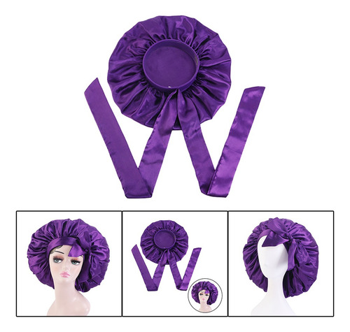 Gorro De Noche Para Dormir Para Mujer, Gorro Elástico De