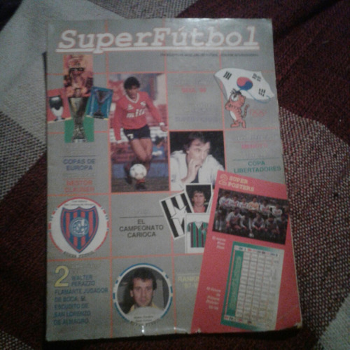 Revista Super Fútbol Número 2 De 1988 Sin Posters 