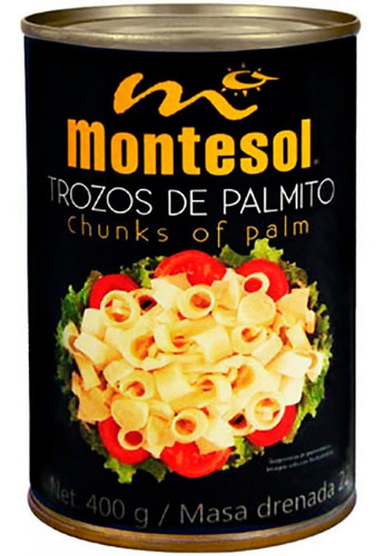 Palmito Montesol En Rodajas 400g