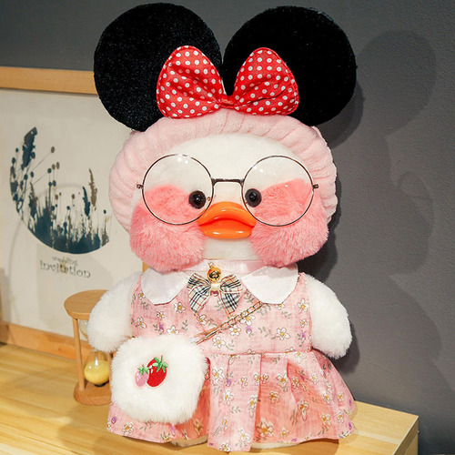 Imagen 4 de 9 de Peluche Lalafanfan De 30 Cm Incluye Outfit