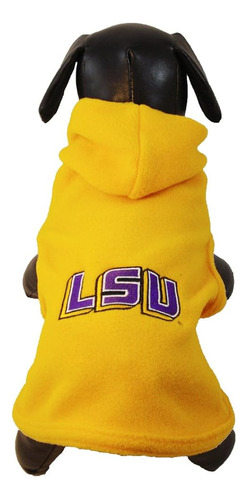 Ncaa Louisiana State Tigers Forro Polar Con Capucha Perro Ch