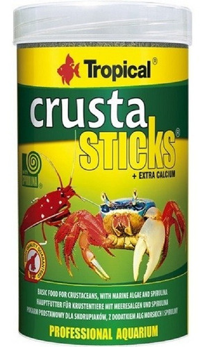 Alimento Tropical Crusta Sticks Algas P/gambas Cangrejo 70g