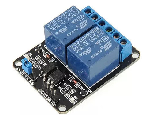 Modulo Relevadores De 2 Canales Arduino Pic Avr 5 Pz