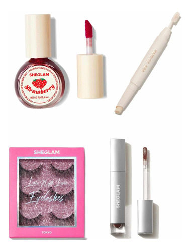 Kit De Maquillaje Sheglam 4 Produtos, Tinta Y Otros A