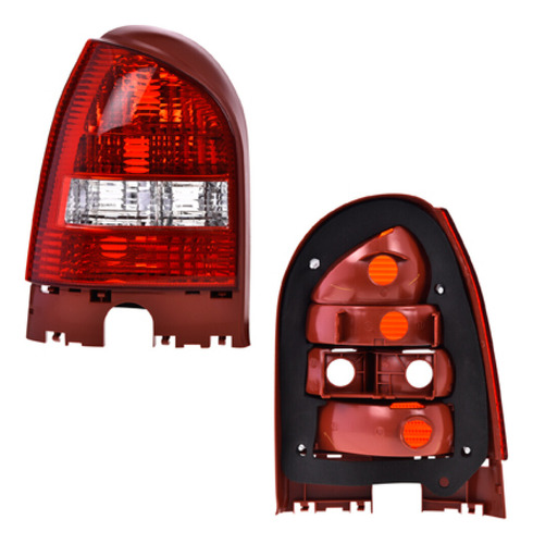 Calavera Volkswagen Pointer 2000-2005 Izq Blanco/rojo Qwe