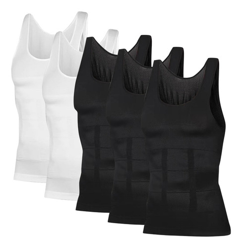 Camisetas Sin Mangas Shapewear Para Hombre Que Dan Forma A L