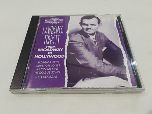 From Broadway To Hollywood, Lawrence Tibbett Cd 1991 Uk Mi 