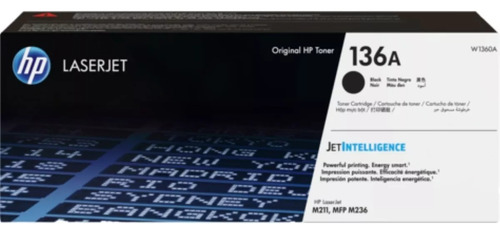 Toner Hp 136a  W1360a Laserjet M211 M236 M236sdw Original 