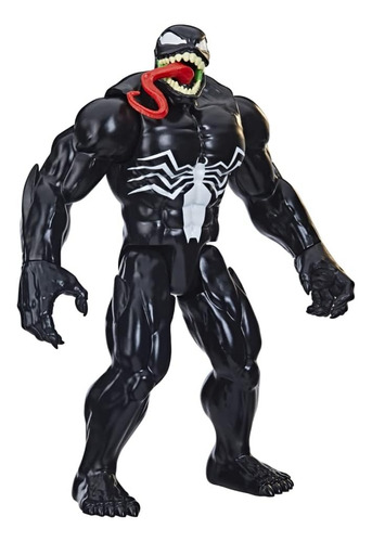 Boneco Venom Marvel Spiderman Titan Hero Series 30 Cm Hasbro