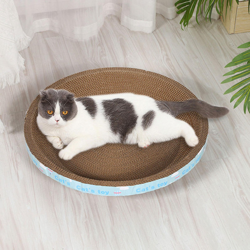 Almohadilla Para Rascar Para Gatos, Cama De Nido Circular, S