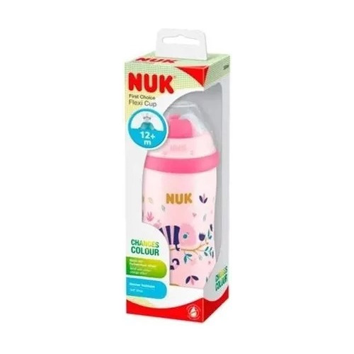 Vaso Nuk Flexi Cup 12m+ Changes Colour Con Sorbete Flexible