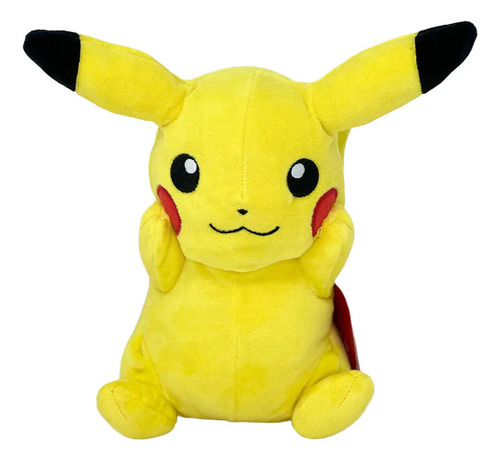 Peluche Pokemon Iniciales De Kanto - Pikachu 8 Pulgadas