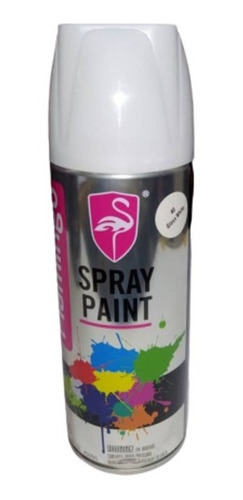 Pintura Spray-aerosol Blanca-blanco 450ml  Flamingo