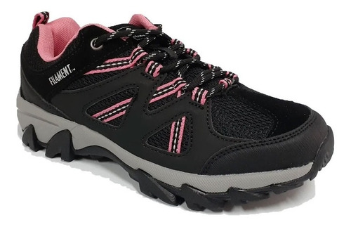 Imagen 2 de 6 de Zapatillas Filament Campus Trekking Mujer Black/pink 4156
