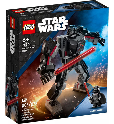 Lego Star Wars - Darth Vader Mech - Set 75368 139 Lego Star Wars Darth Vader Mech (Usado)