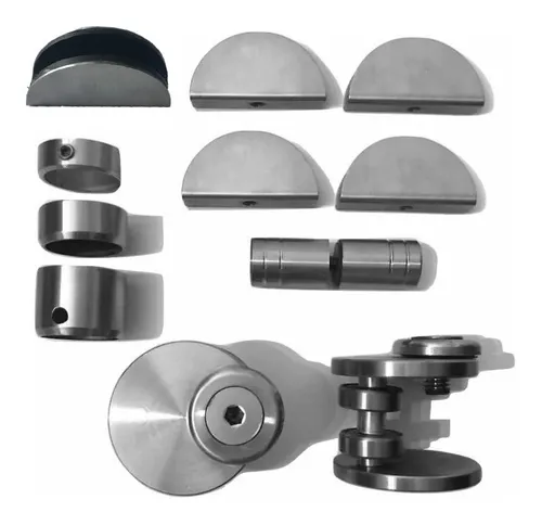 comprar Kit Completo Glassvit División Baño Acero Inoxidable +