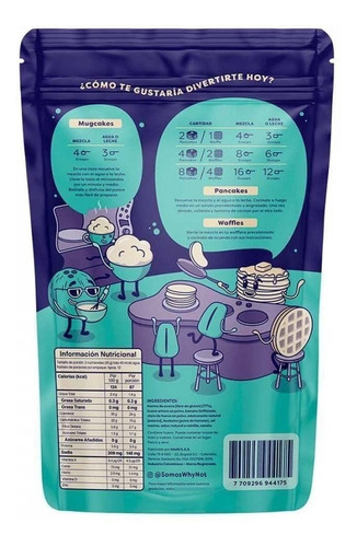 Imagen 2 de 5 de Oferta Del Dia Mezcla Para Pancakes Y Waffles Sabor A Vainil