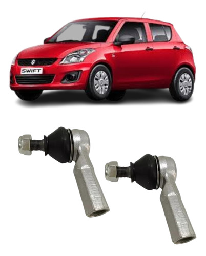 Kit X2 Extremo De Direccion Suzuki Swift Año 2007 A 2011