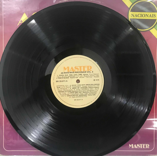 Lp As Mais Mais Vol 2 Tim Maia Peninha Zé Ramalho 1978 - Mv (Usado)