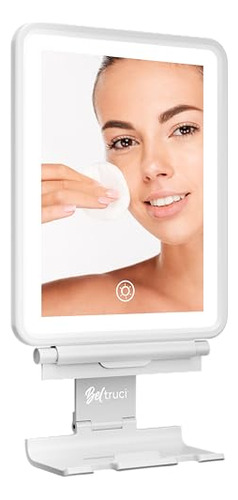 Espejo De Ducha Grande Con Luz Led Antiniebla