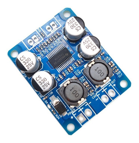 Modulo Amplificador Clase D Mono 60w Tpa3118 Cdmx Electróni