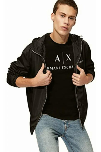 Ax Armani Exchange Playera Con Cuello Redondo Para