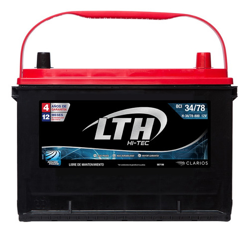 Batería Lth Chevrolet Silverado 3500 2001-2003 - H-34/78-800