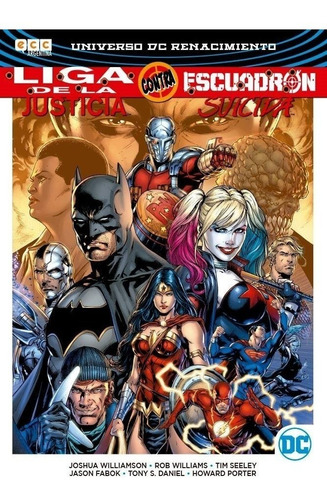 Liga De La Justicia Vs. Escuadron Suicida - Dc Comics