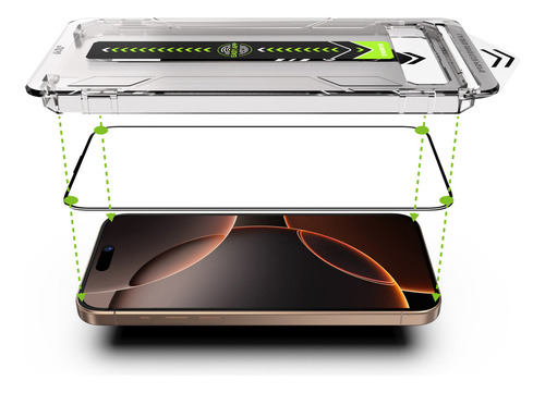 USDILU 2x Mica Templado Cristal Para Samsung Galaxy S25+ /s24+ Plus Protector Pantalla Hd Con Estuches Fácil Instalación Sin Burbujas Compatible Cobertura Total