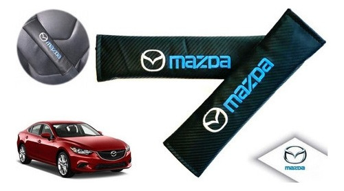 Par Almohadillas Cubre Cinturon Mazda 6 2016