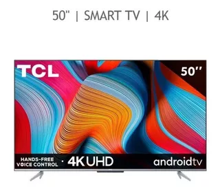 Pantalla 50 Pulgadas Smart Tv Tcl Uhd 4k Android Tv 50a547