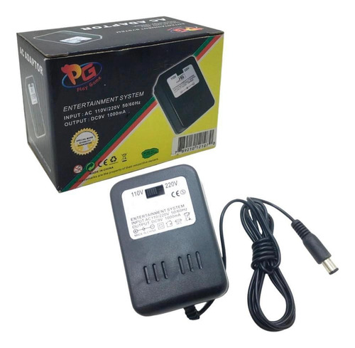 Fonte Para Snes Nintendo Bivolt 110v 220v 9v Compatível