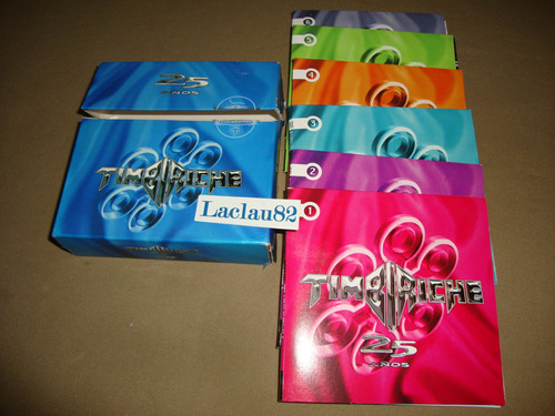 Timbiriche 25 Años 2007 Univision 5 Cds + Dvd