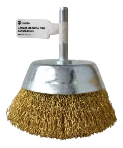 Carda De Copa Fumetax Sw-32030102 Para Corte Y Desbaste Dorado Oscuro