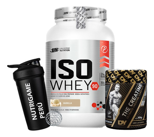 Pack Iso Whey 90 1.1 Kg + Creatina Dorian Yates 300gr